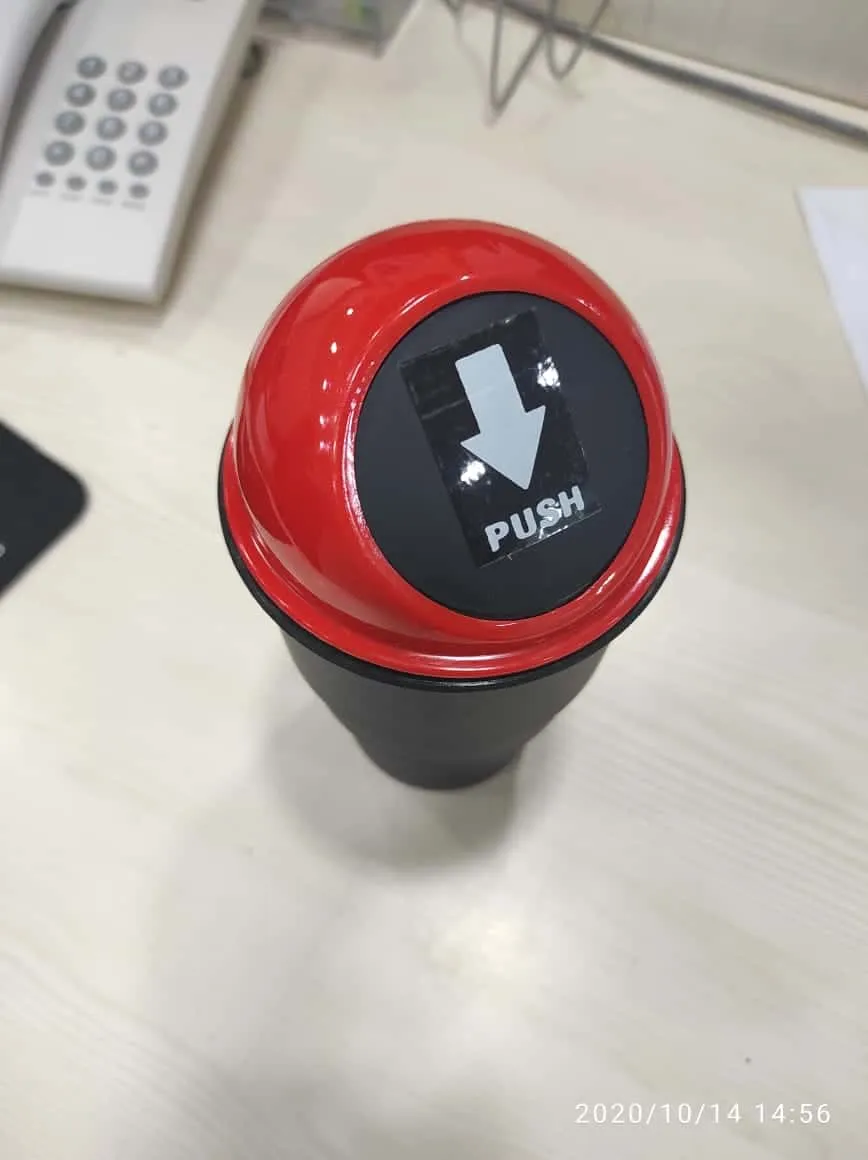 Recycled Pushbin