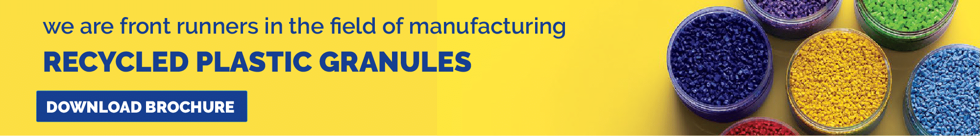 RECYCLED PLASTIC GRANULES BROCHURE