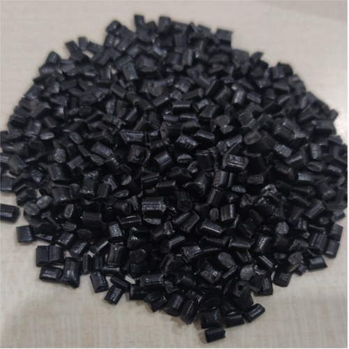 Recycled-pp-black-grade-granules