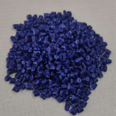 Recycled-pp-blue-grade-granules
