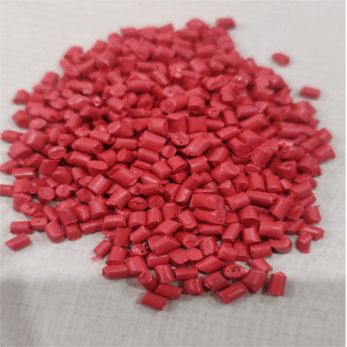 recycled-PP-pink-granules