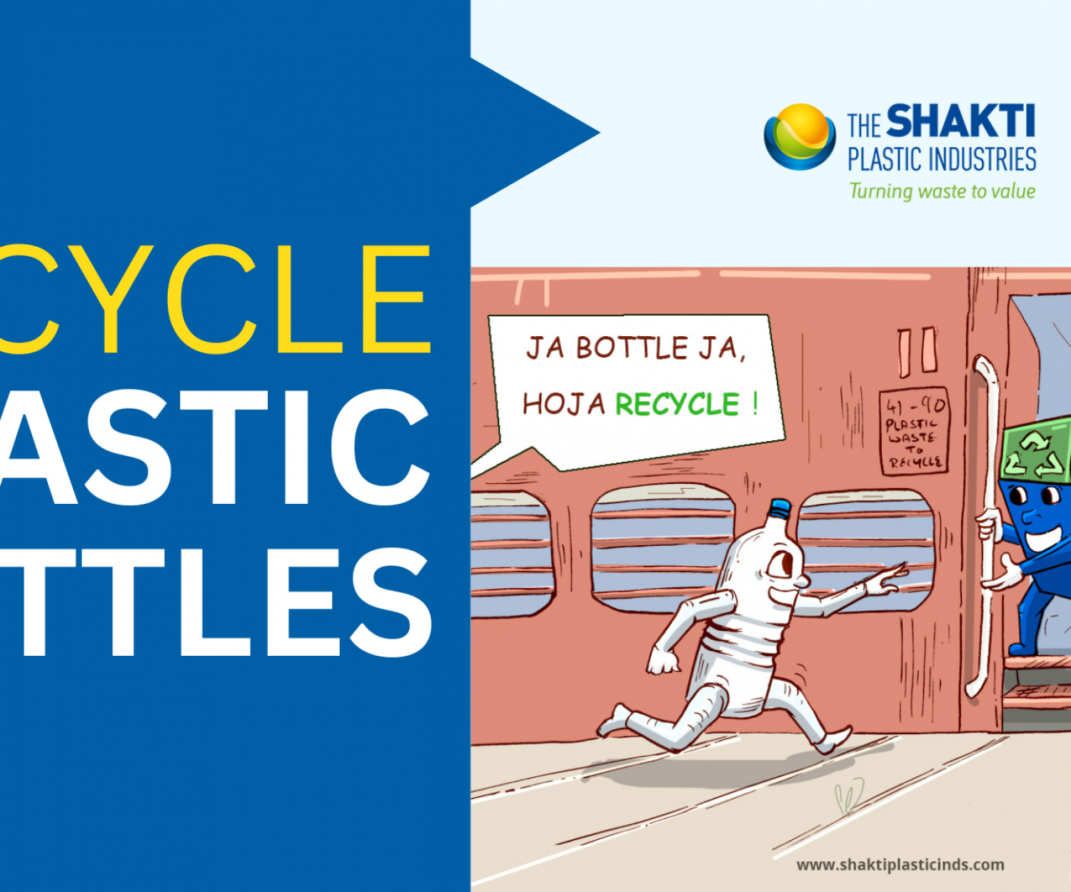 recycle plastic bottles