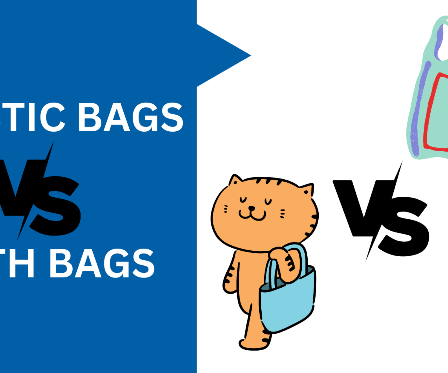 plastic bag vs cloth bag