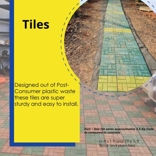 Tiles Super Shakti Recycled Plastic Tiles Durable and Strong